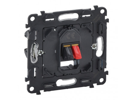 Legrand 753072 - Valena InMatic hangszóró-csatlakozóaljzat mechanizmus, 2 kivezetéssel
