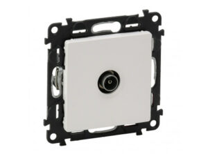 Legrand 753151 - Valena Life TV aljzat, csillagpontos, 1,5 dB fehér
