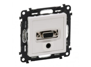 Legrand 753170 - Valena Life HD15 + 3,5 mm Jack aljzat fehér
