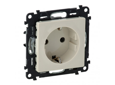 Legrand 753225 - Valena Life 2P+F csatlakozóaljzat gyermekvédelem nélkül, csavaros vezetékbekötés