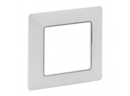 Legrand 754031 - Valena Life egyes keret fehér-króm