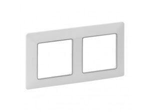 Legrand 754032 - Valena Life kettős keret fehér-króm