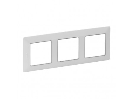 Legrand 754033 - Valena Life hármas keret fehér-króm