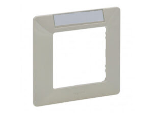 Legrand 754051 - Valena Life egyes keret, címketartóval elefántcsont