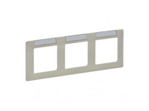 Legrand 754053 - Valena Life hármas keret, vízszintes, címketartóval elefántcsont