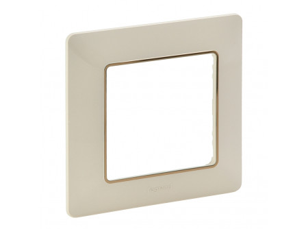 Legrand 754061 - Valena Life egyes keret elefántcsont-arany