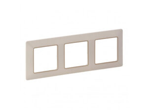 Legrand 754063 - Valena Life hármas keret elefántcsont-arany