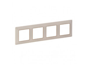 Legrand 754064 - Valena Life négyes keret elefántcsont-arany