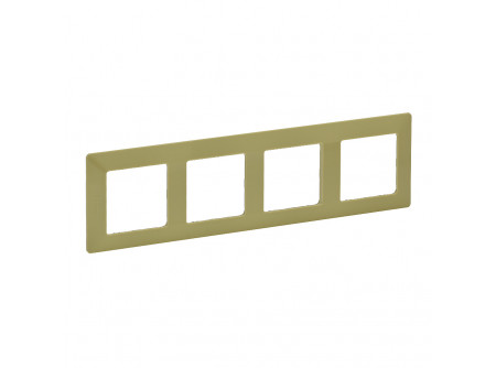 Legrand 754084 - Valena Life négyes keret limezöld