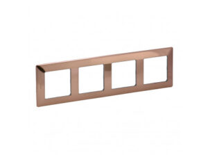 Legrand 754164 - Valena Life négyes keret réz dekor