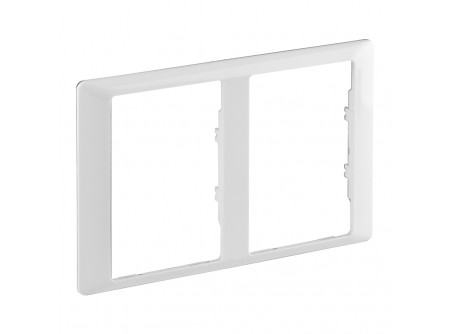 Legrand 754222 - Valena Life kettős keret 2x2P+F csatlakozóaljzathoz fehér
