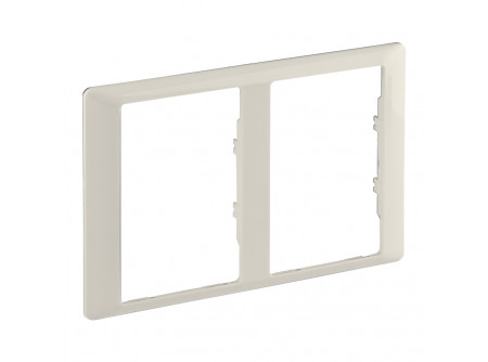 Legrand 754232 - Valena Life kettős keret 2x2P+F csatlakozóaljzathoz elefántcsont