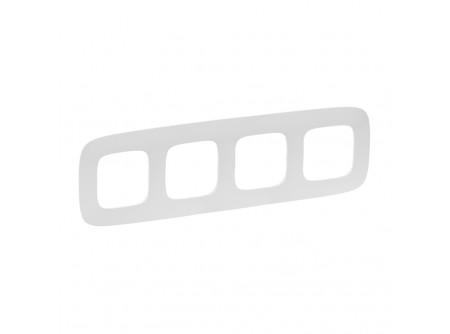 Legrand 754304 - Valena Allure Négyes keret, Fehér