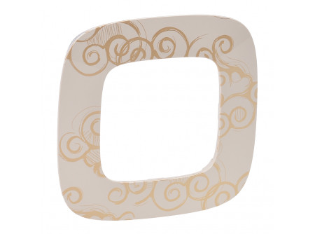 Legrand 754351 - Valena Allure Egyes keret, Arany dekor