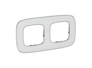 Legrand 754422 - Valena Allure Kettes keret, Jégfehér