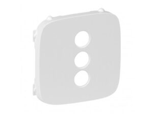 Legrand 754725 - Valena Allure RCA (audió / videó) csatlakozóaljzat burkolat, Fehér