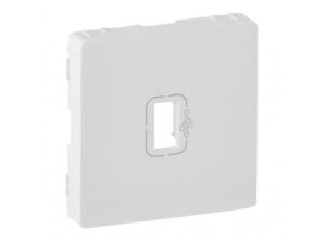 Legrand 754750 - Valena Life burkolat elővezetékezett USB adatátviteli csatlakozóaljzat burkolat