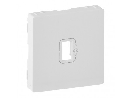Legrand 754750 - Valena Life burkolat elővezetékezett USB adatátviteli csatlakozóaljzat burkolat