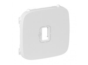 Legrand 754755 - Valena Allure USB elővezetékezett aljzat burkolat, Fehér