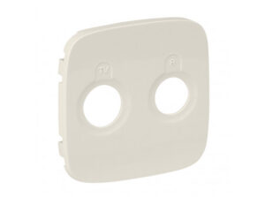 Legrand 754786 - Valena Allure TV-RD aljzat burkolat, Elefántcsont