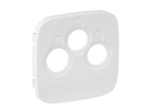 Legrand 754795 - Valena Allure TV-RD-SAT aljzat burkolat, Fehér