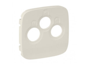 Legrand 754796 - Valena Allure TV-RD-SAT aljzat burkolat, Elefántcsont