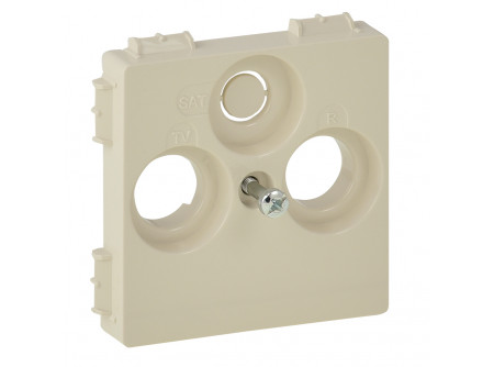 Legrand 754801 - Valena Life TV-Rádió-SAT csatlakozóaljzat fedél (30 mm) elefántcsont