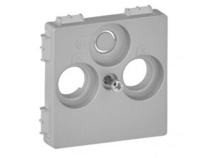 Legrand 754802 - Valena Life TV-Rádió-SAT csatlakozóaljzat fedél (30 mm) alumínium