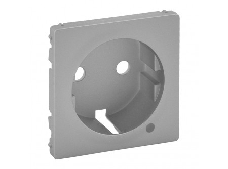 Legrand 754852 - Valena Life 2P+F csatlakozóaljzat ellenőrzőfénnyel alumínium