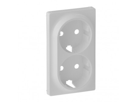 Legrand 754950 - Valena Life 2x2P+F csatlakozóaljzat burkolat fehér