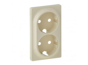 Legrand 754951 - Valena Life 2x2P+F csatlakozóaljzat burkolat elefántcsont