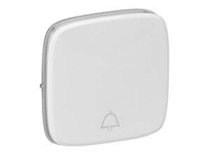 Legrand 755015 - Valena Allure burkolat csengőjellel, Fehér