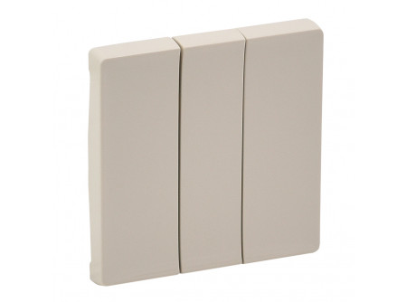 Legrand 755031 - Valena Life hármas billentyű, Elefántcsont