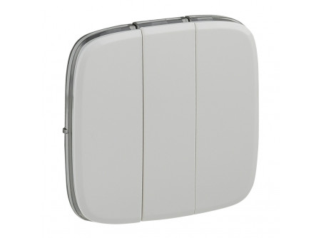 Legrand 755035 - Valena Allure burkolat multifunkciós vezérlőhöz, Fehér