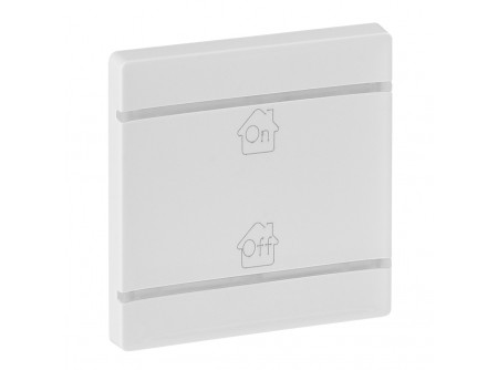 Legrand 755080 - MyHome (Valena Life) általános BE/KI jelölés széles burkolat, fehér