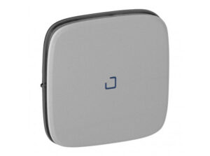 Legrand 755087 - Valena Allure Egypólusú kapcsoló burkolat jf., Alumínium