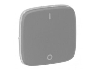 Legrand 755127 - Valena Allure Kétpólusú kapcsoló burkolat, Alumínium