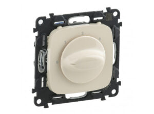 Legrand 755176 - Valena Allure Ventilátor vezérlő (0-1-2-3 állású), burkolattal, Elefántcsont