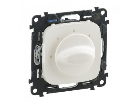 Legrand 755179 - Valena Allure Ventilátor vezérlő (0-1-2-3 állású), burkolattal, Gyöngyház