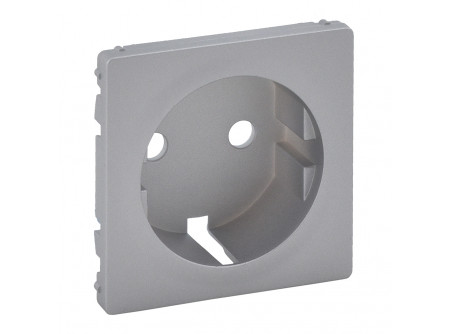 Legrand 755202 - Valena Life 2P+F csatlakozóaljzat burkolat alumínium