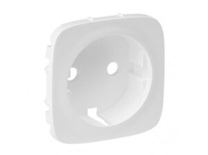 Legrand 755205 - Valena Allure 2P+F csatlakozóaljzat burkolat, Fehér