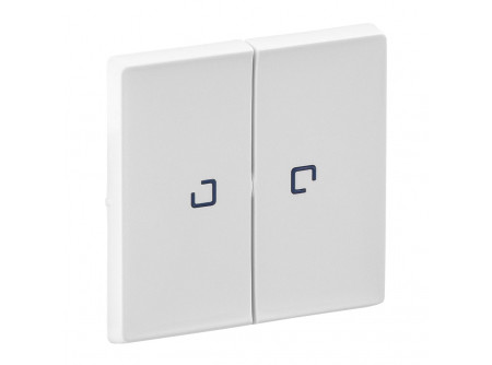Legrand 755220 - Valena Life kettős fényjelzős billentyű fehér