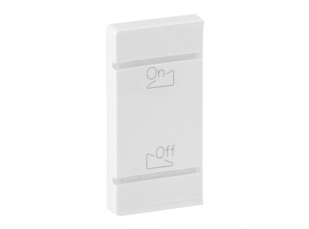 Legrand 755313 - MyHome (Valena Life) hangvezérlés bal oldali burkolat, fehér