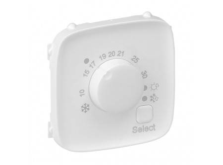 Legrand 755315 - Valena Allure Elektronikus termosztát burkolat, Fehér