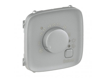 Legrand 755317 - Valena Allure Elektronikus termosztát burkolat, Alumínium