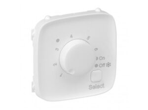 Legrand 755325 - Valena Allure Padlófűtés termosztát burkolat, Fehér