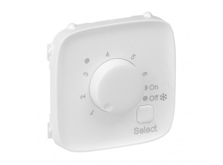Legrand 755325 - Valena Allure Padlófűtés termosztát burkolat, Fehér