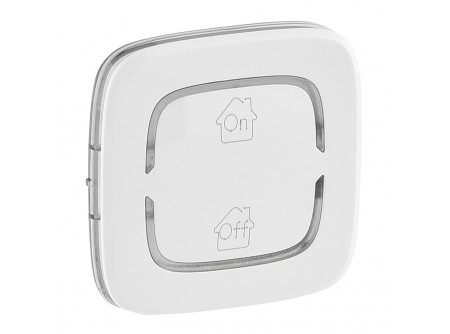 Legrand 755364 - MyHOME (Valena Allure) GEN BE/KI széles burkolat, fehér