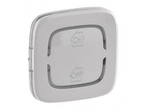 Legrand 755369 - MyHOME (Valena Allure) GEN BE/KI széles burkolat, aluminium