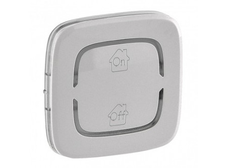 Legrand 755369 - MyHOME (Valena Allure) GEN BE/KI széles burkolat, aluminium